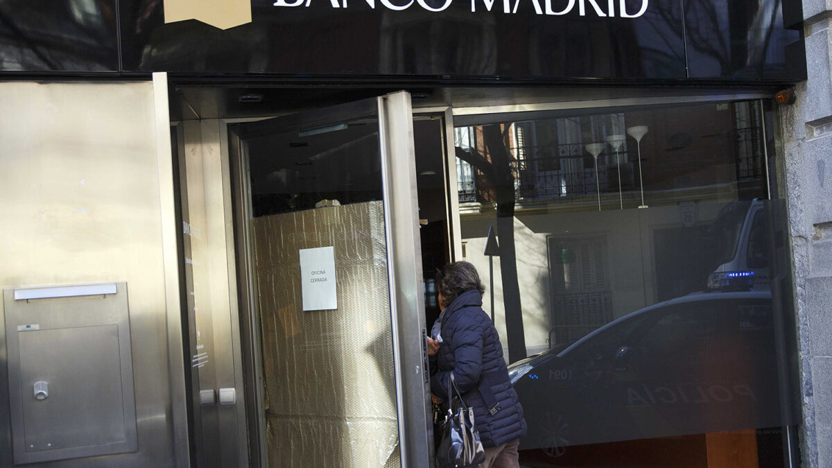 Clientes del Banco Madrid sólo recuperarán 100.000 euros por cuenta