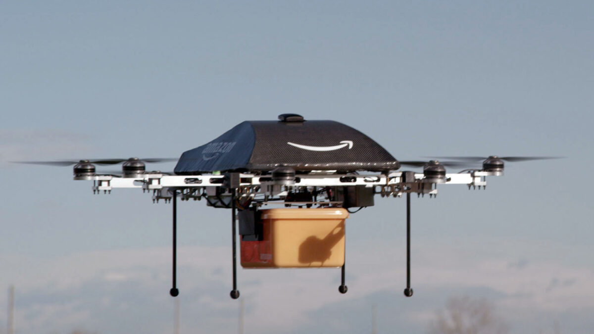 Amazon prueba sus drones fuera de EEUU