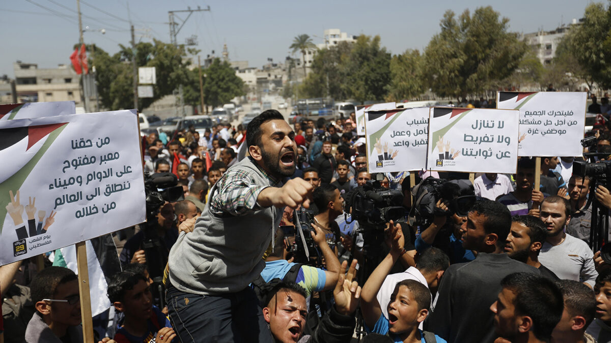 Hamás reprime una manifestación por la unificación palestina