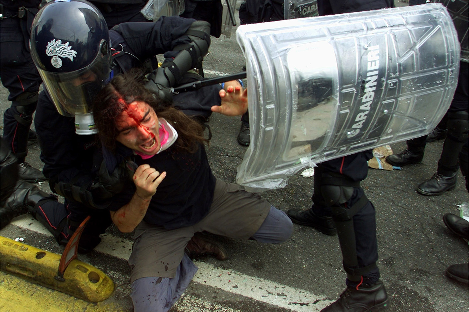 Condenan a Italia por la represión de las protestas contra la cumbre del G8 en Génova