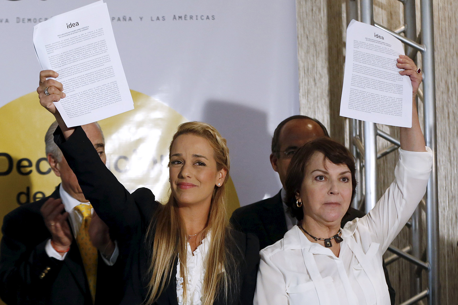 Seis expresidentes iberoamericanos denuncian la crisis democrática en Venezuela.