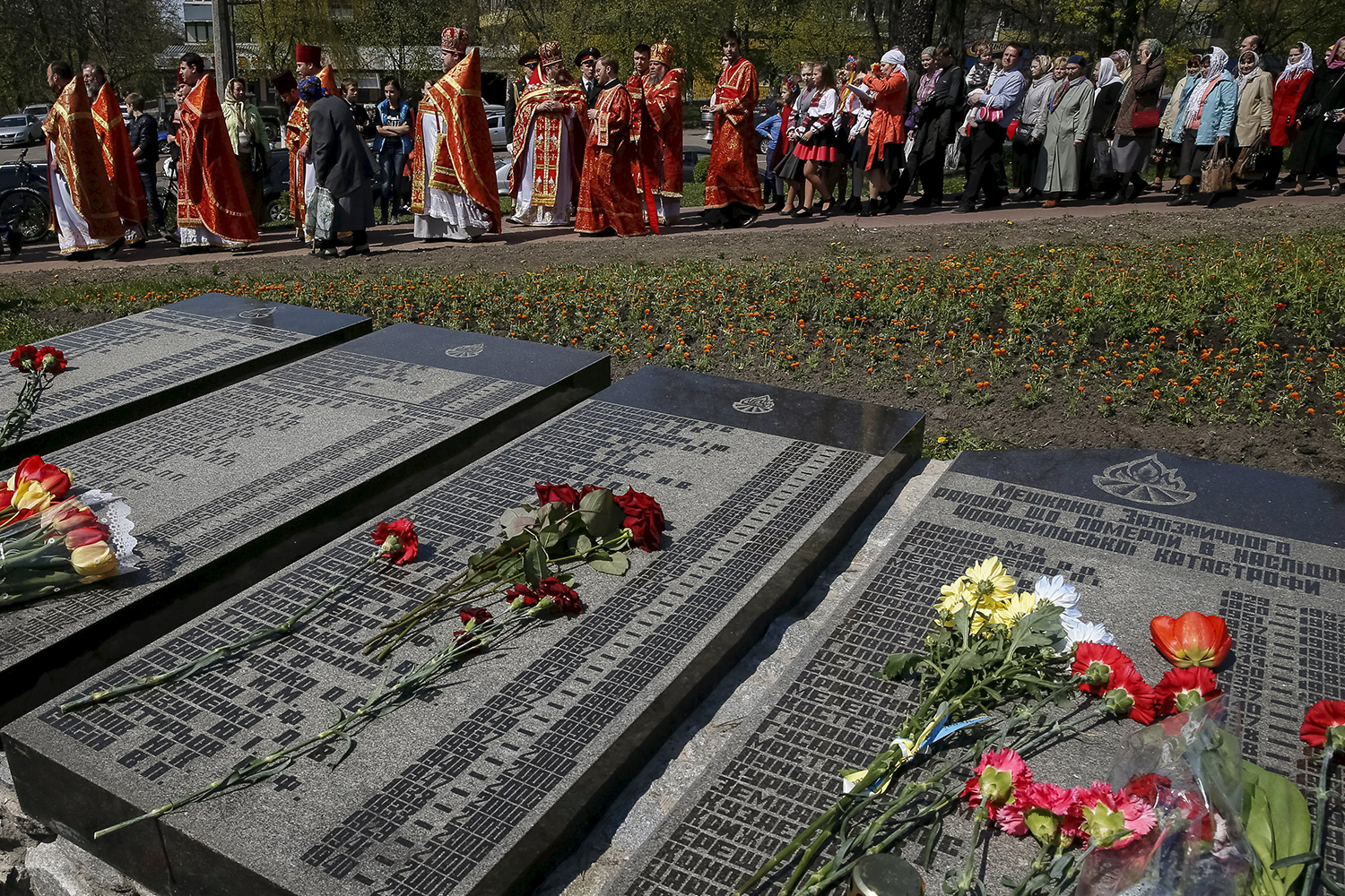 Ucrania recuerda a las víctimas de Chernóbil