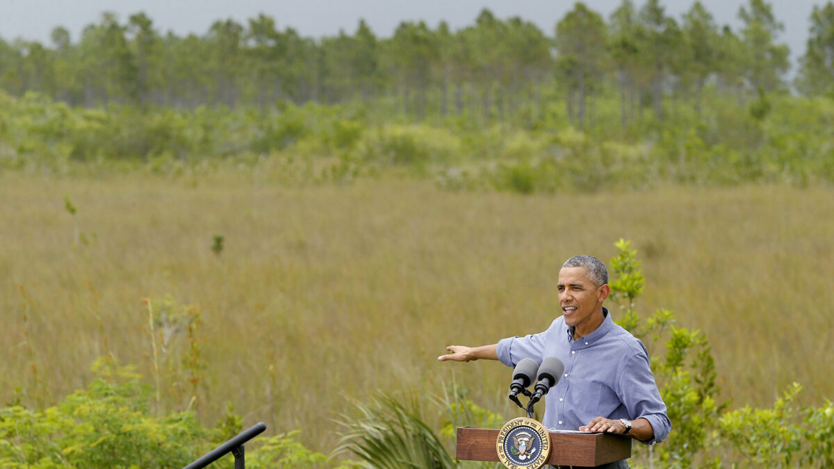 Obama exhorta a actuar ante el cambio climático desde los Everglades