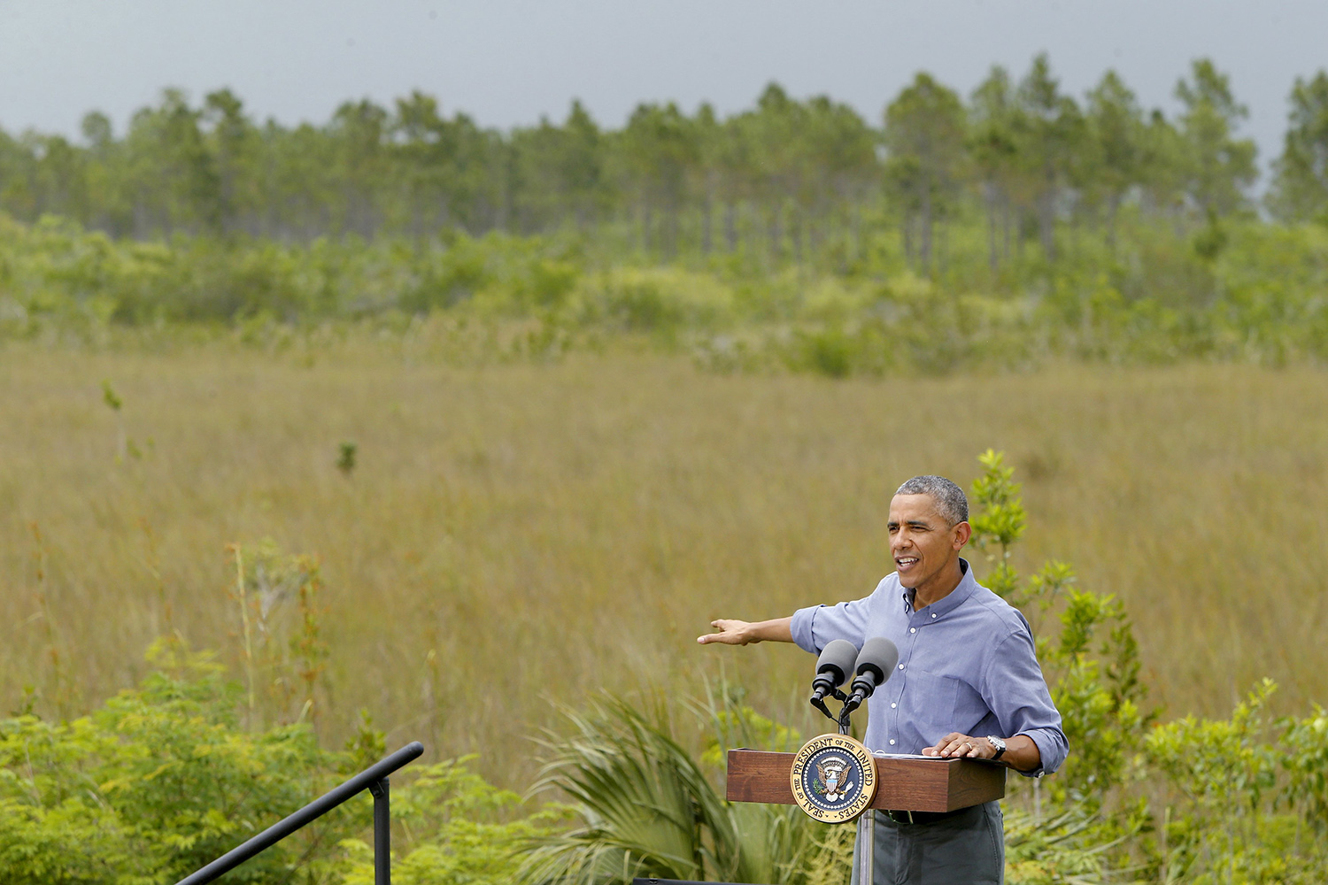 Obama exhorta a actuar ante el cambio climático desde los Everglades