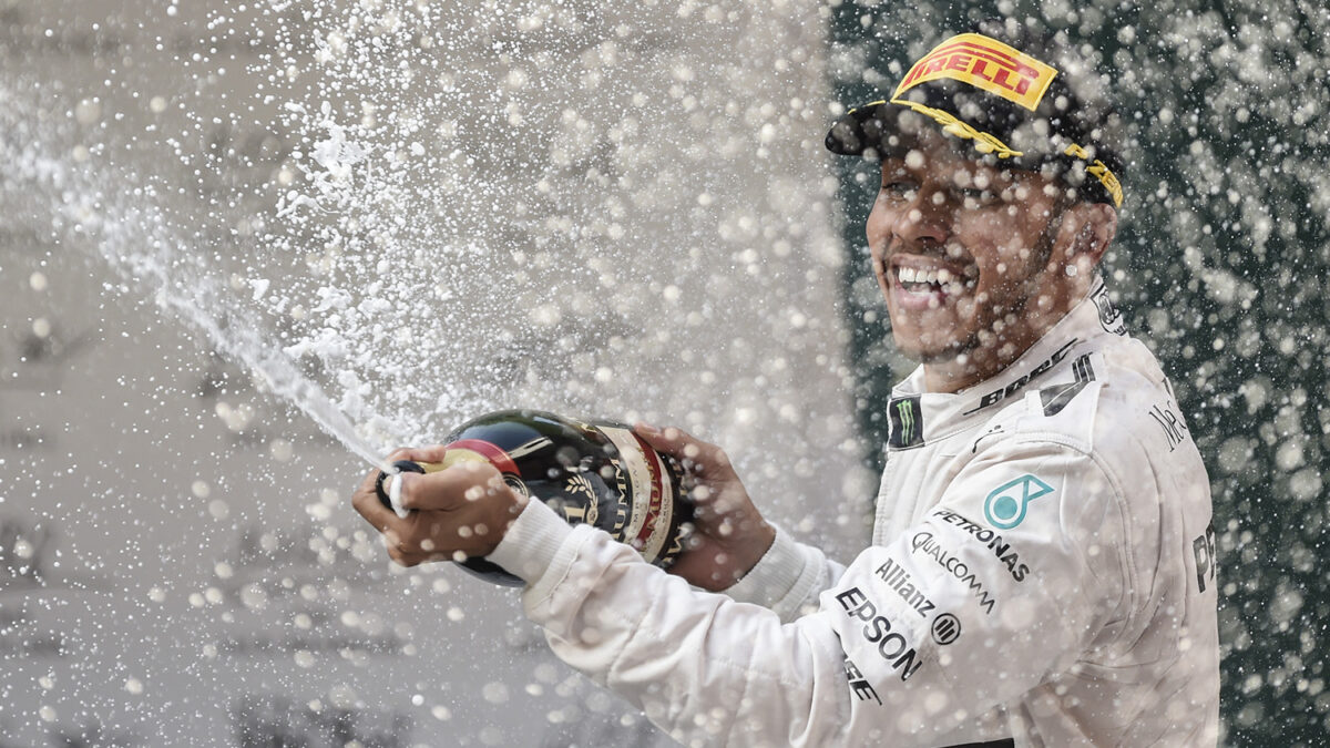 Hamilton gana el Gran Premio de China