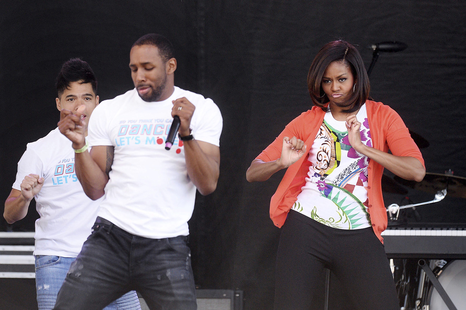 Michelle Obama puede bailar