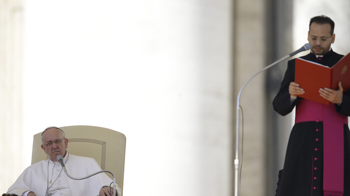 El papa critica los excesos del machismo