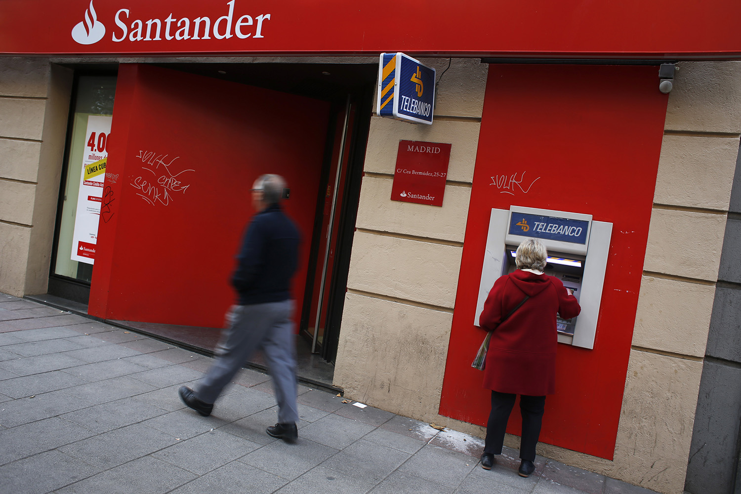 Santander ha ganado 914 millones de euros en Latinoamérica hasta marzo