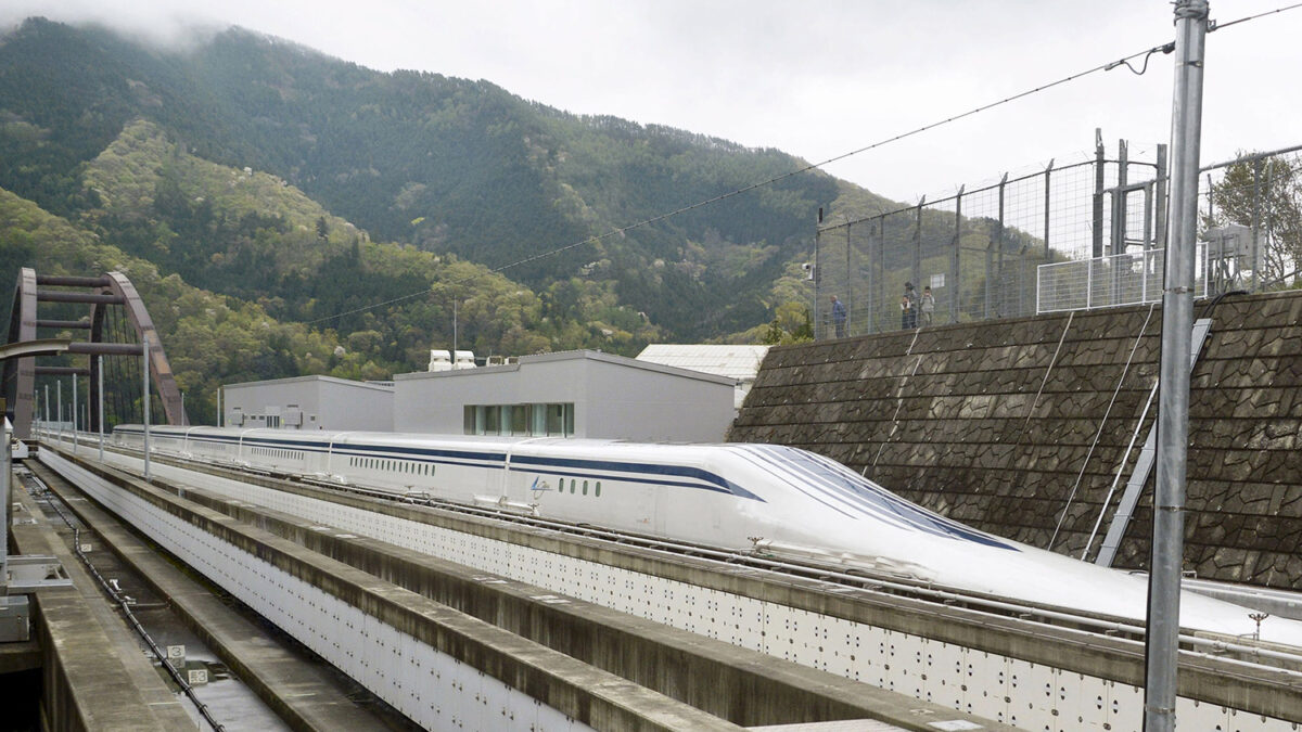 El tren más rápido del mundo.