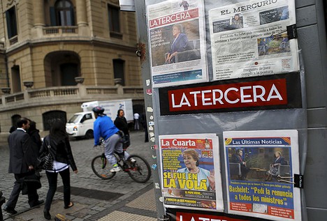 Desacuerdos entre ministros chilenos retrasan los cambios en el gabinete
