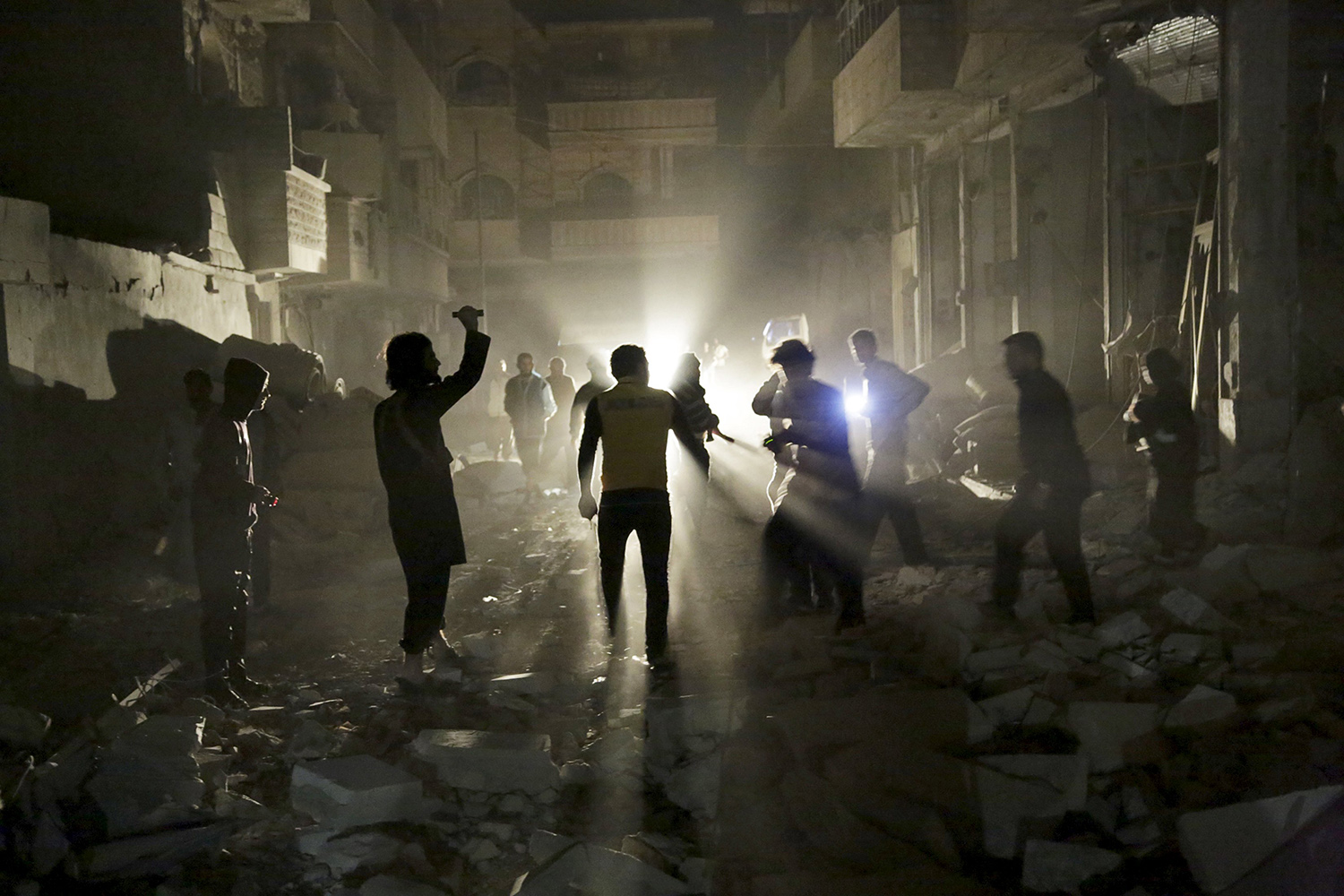 Cinco millones de sirios amenazados por las bombas de la guerra.