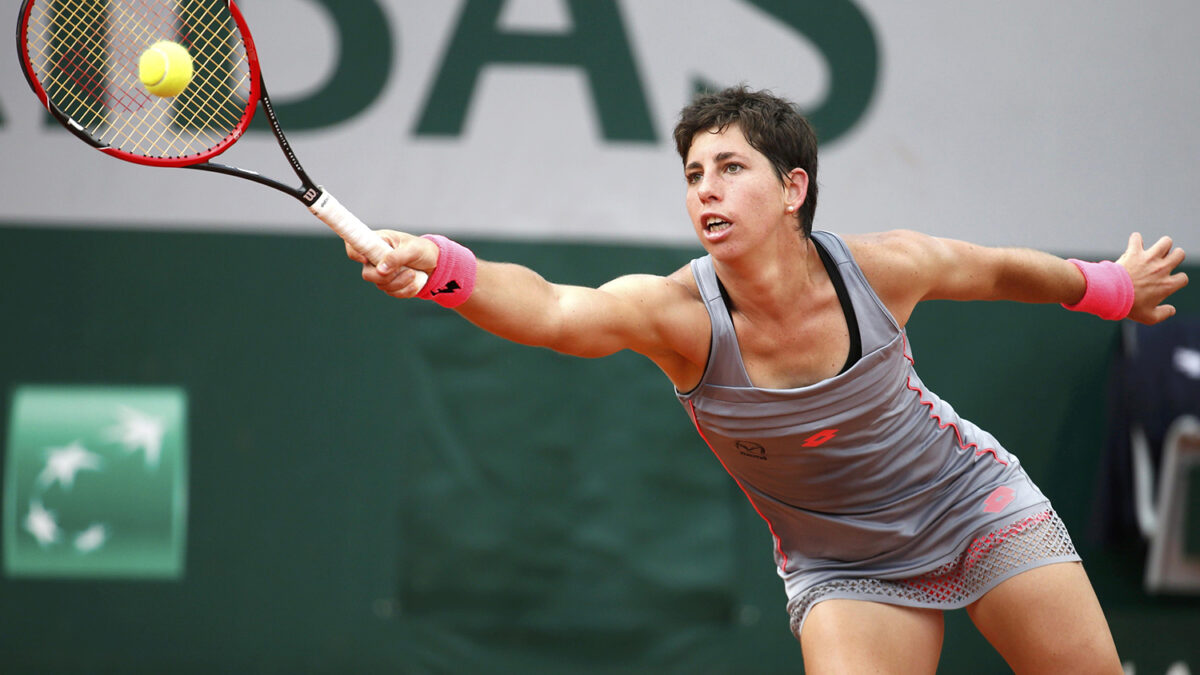 Carla Suárez debuta con una victoria en el Roland Garros