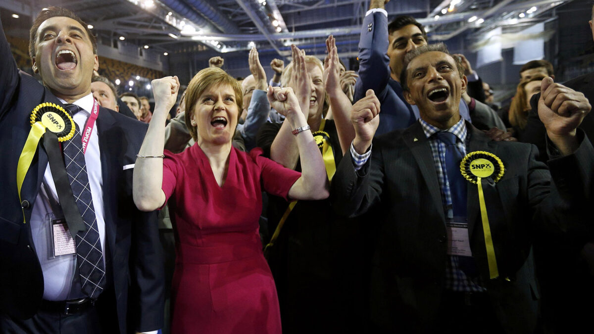 Los nacionalistas arrasan en Escocia