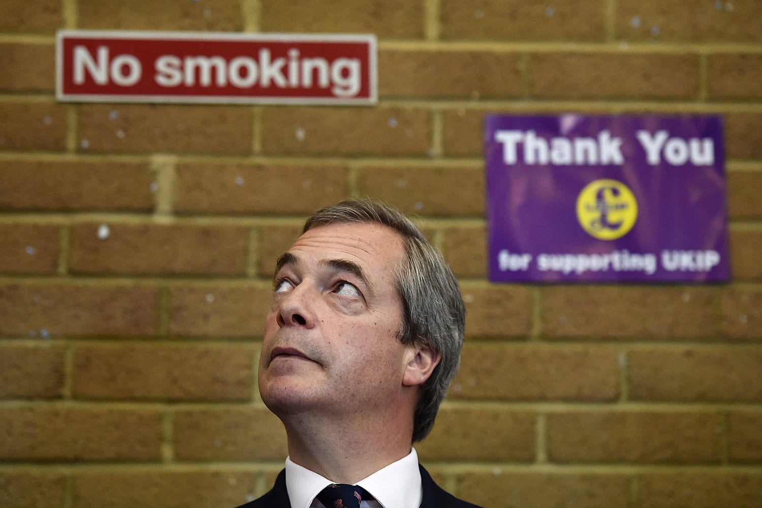 Nigel Farage seguirá siendo el líder de los eurófobos británicos