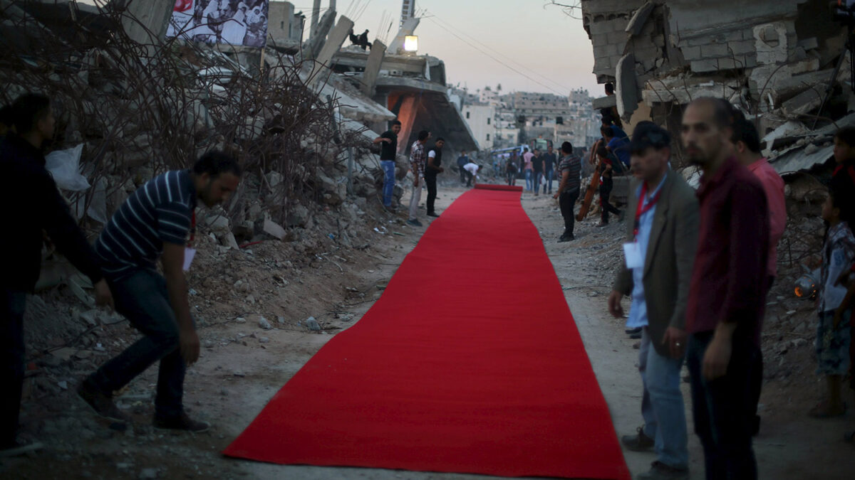 La alfombra roja de Gaza