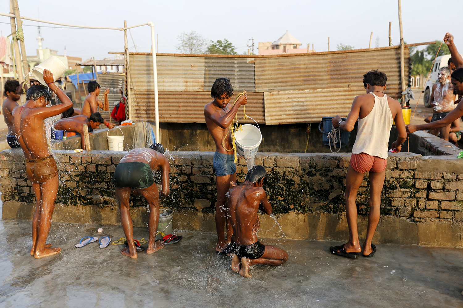 Miles de muertos por calor en India