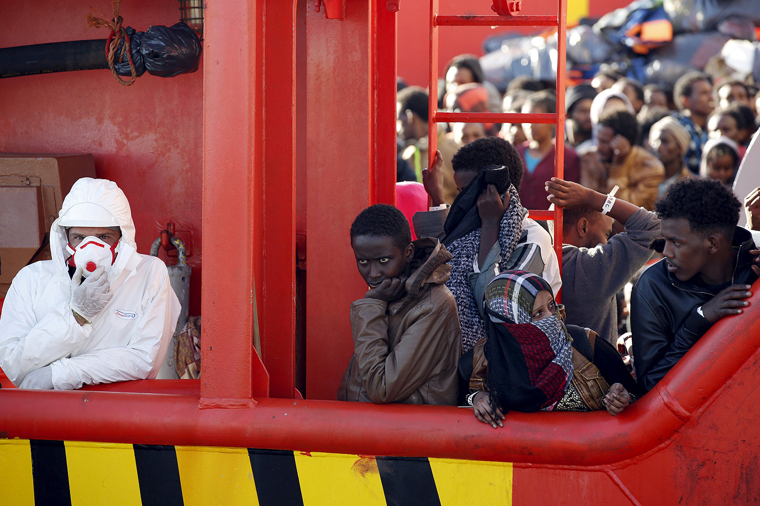 Casi 7.000 inmigrantes fueron rescatados el fin de semana