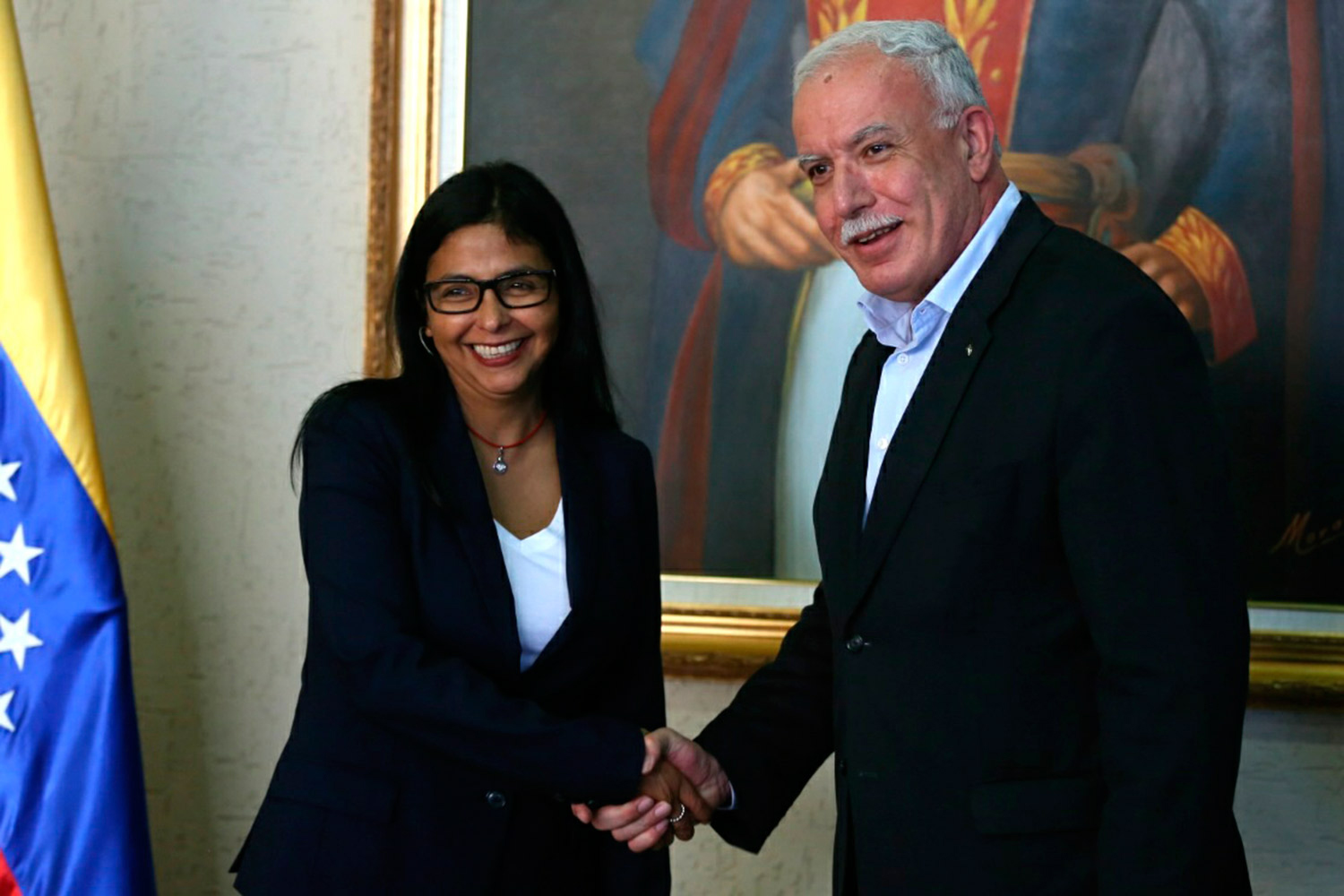 Canciller palestino ofrece ayuda para mejorar relaciones entre Venezuela y España