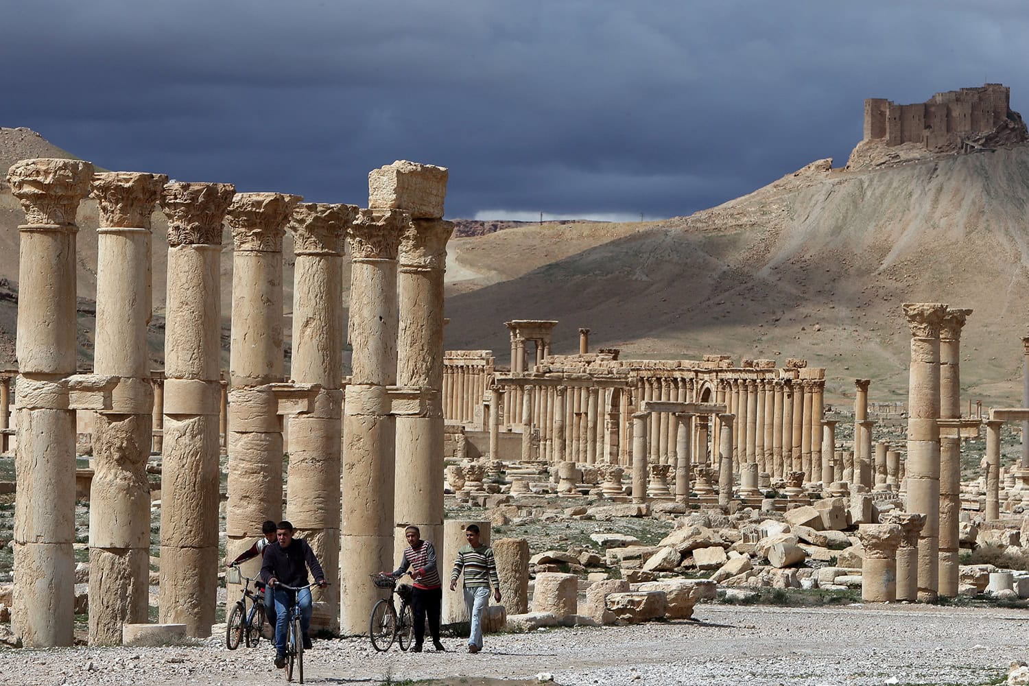 El Estado Islámico toma el control de un tercio de Palmira