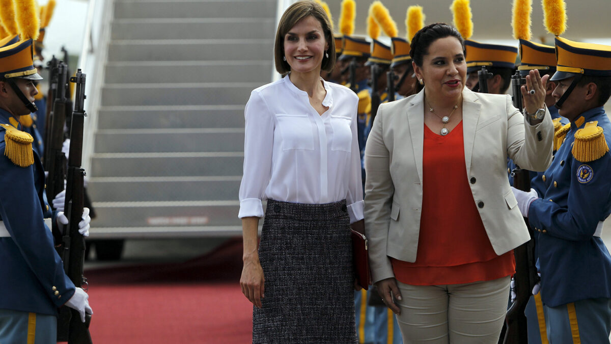 La reina Letizia se estrena en Centroamérica