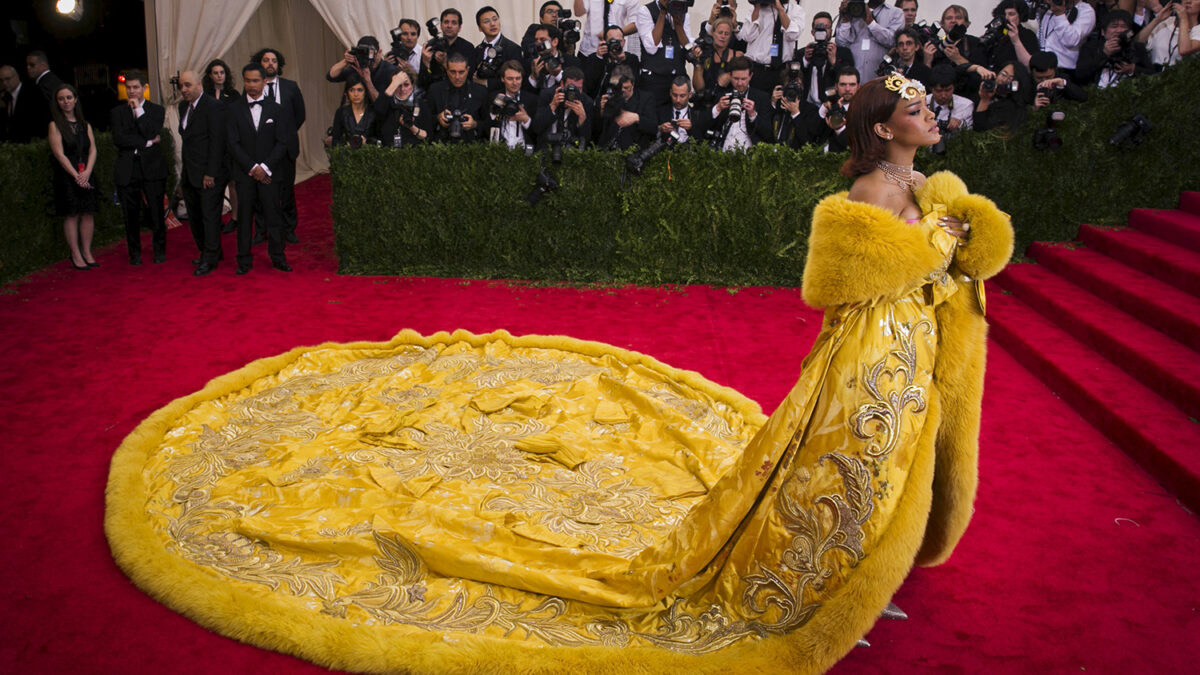 Rihanna protagoniza los memes de la Gala Met