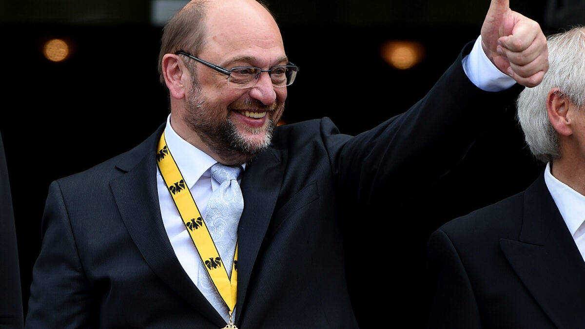 Schulz recibe el Premio Carlomagno