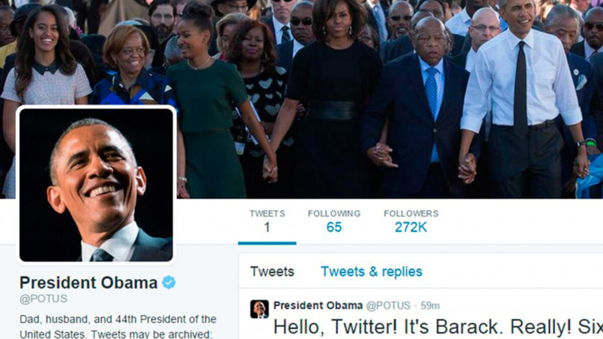 Obama ya tiene cuenta oficial de Twitter