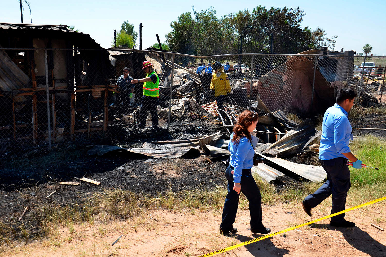17 ancianos mueren al incendiarse un asilo en Mexicali, California