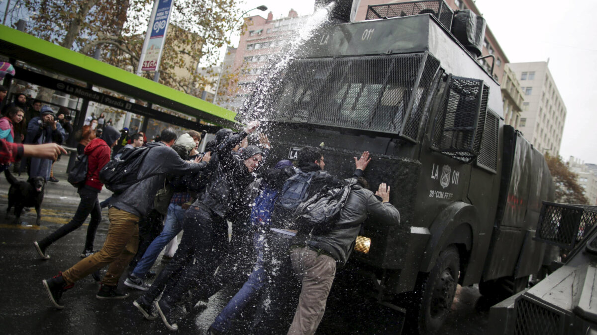 El agua no les detiene