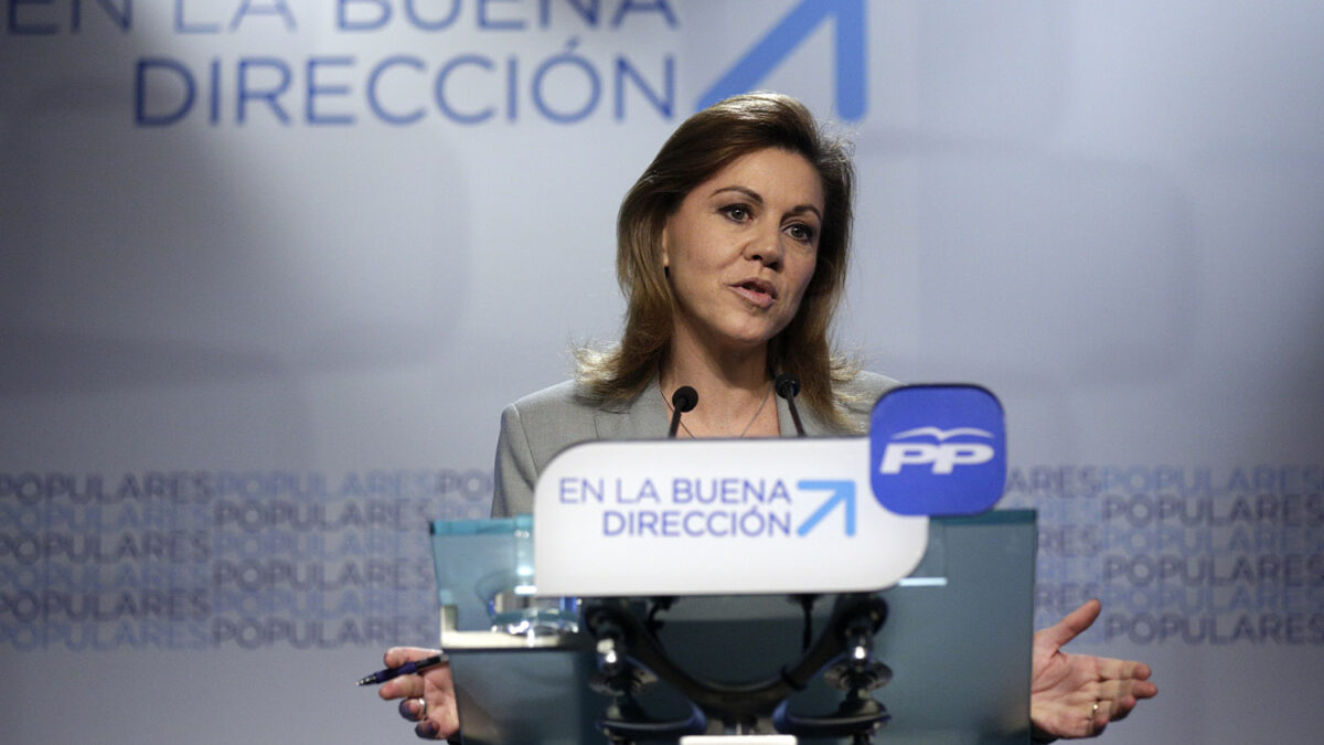 María Dolores de Cospedal seguirá como secretaria general del PP.