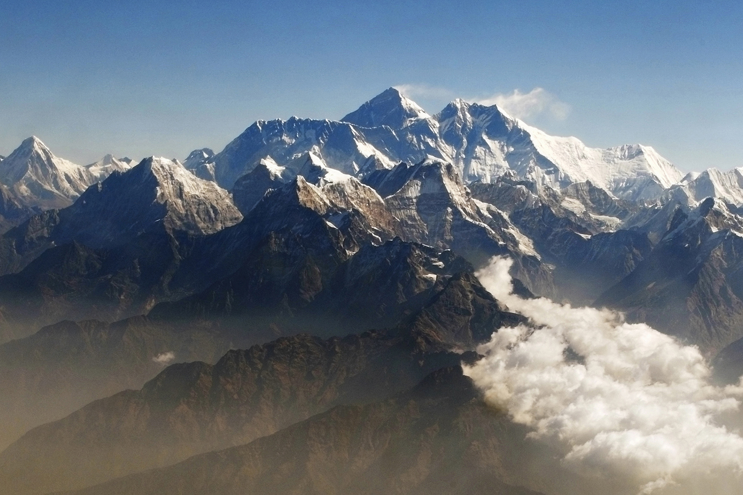 El Everest se desplazó 40 centímetros en 10 años