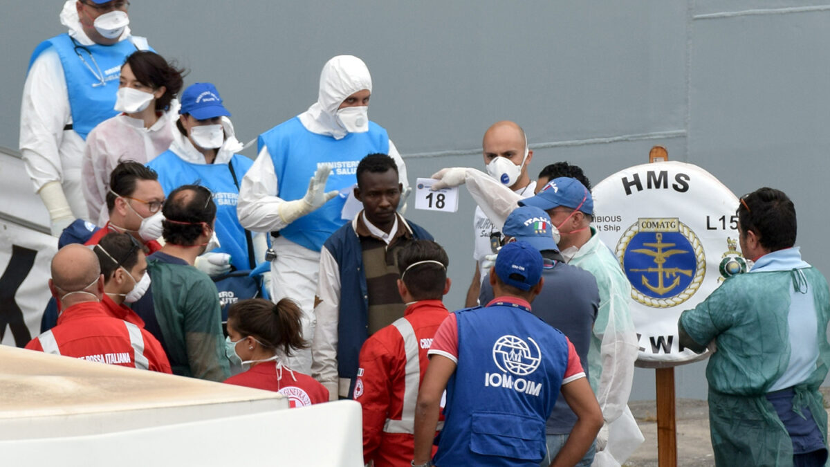 Los migrantes llegados a Italia desde enero, a punto de superar los 50.000