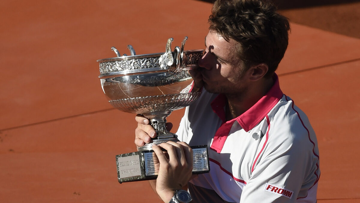 Stanislas Wawrinka da la sorpresa ante Djokovic y es campeón en Roland Garros