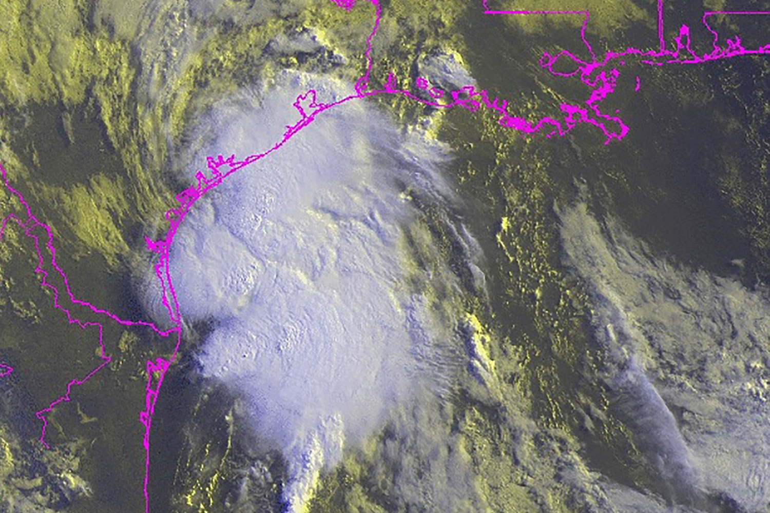 Texas en alerta por la llegada de una tormenta tropical