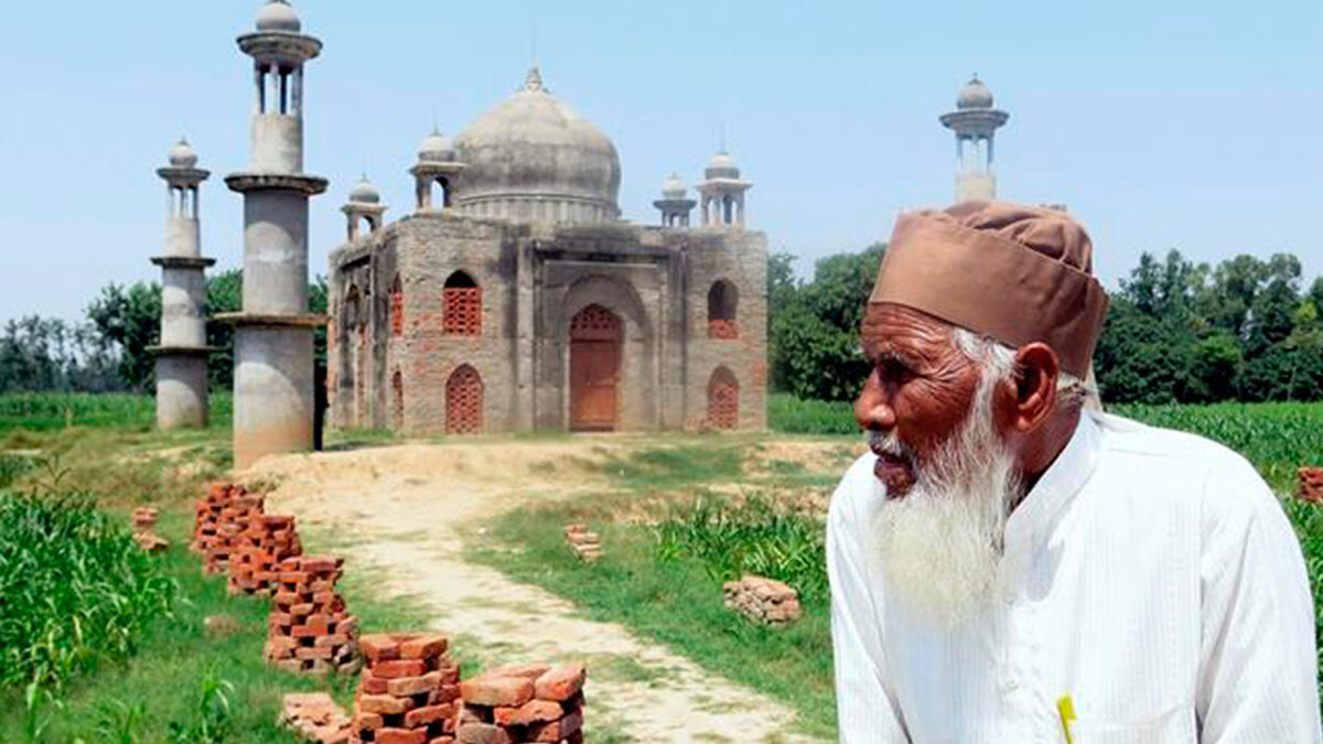 Construye otro Taj Mahal en honor a su esposa fallecida