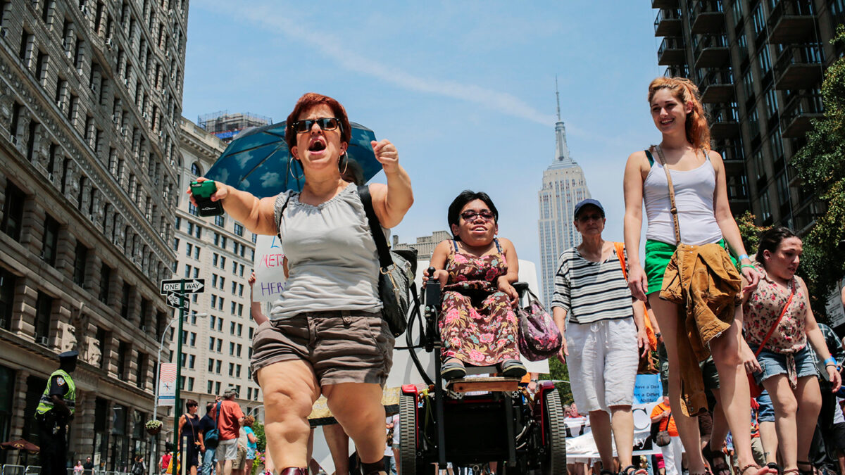 Nueva York celebra el Día del Orgullo de las personas discapacitadas