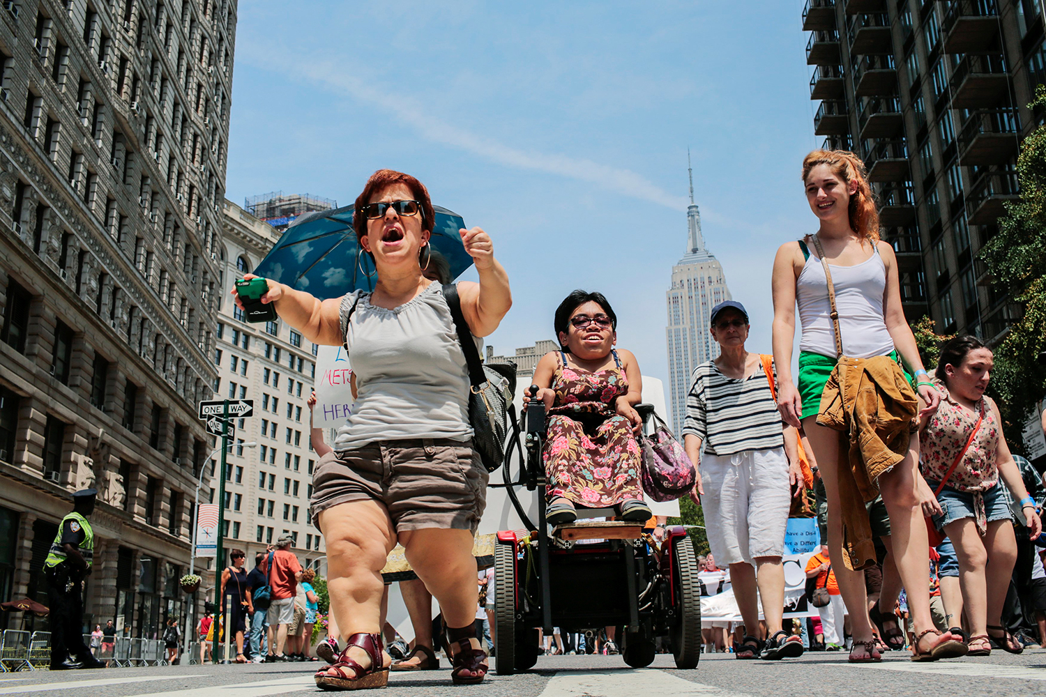 Nueva York celebra el Día del Orgullo de las personas discapacitadas
