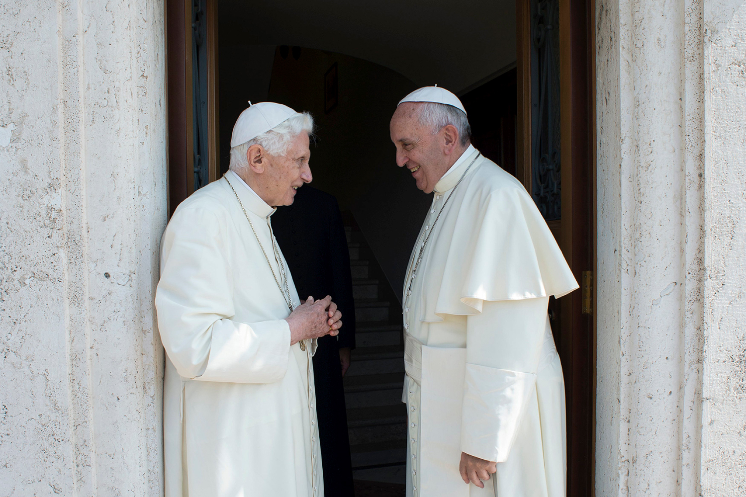 Antes de viajar a América Latina, Francisco ha visitado a Benedicto XVI