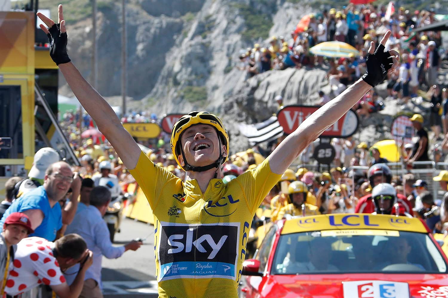 Chris Froome revienta el Tour de Francia