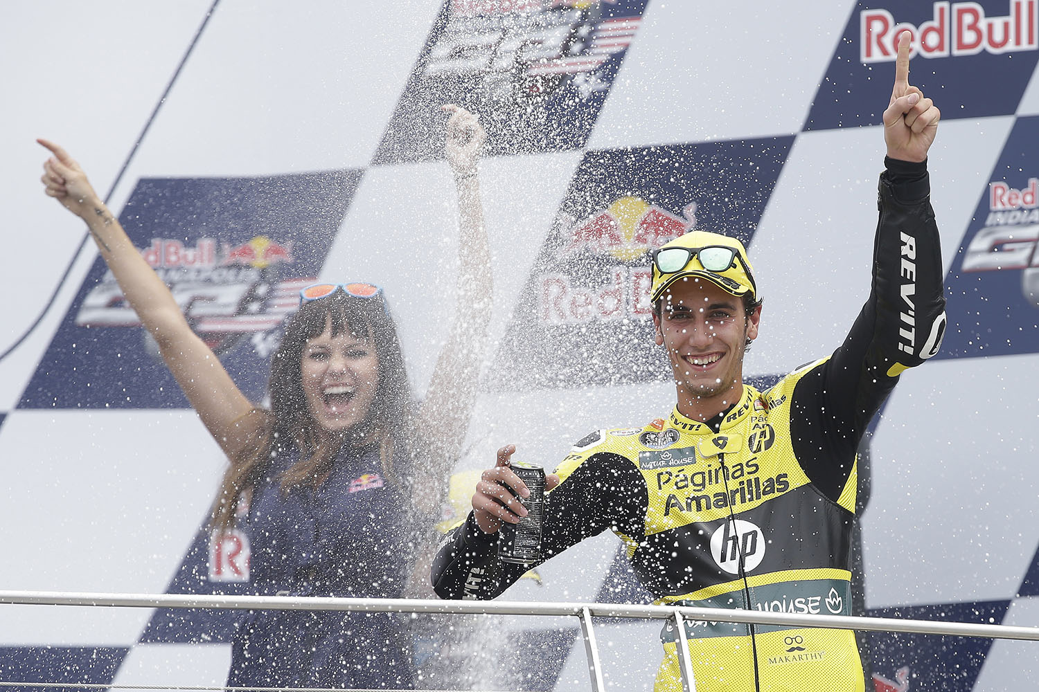 Alex Rins gana en Moto2 el Gran Premio de Indianápolis