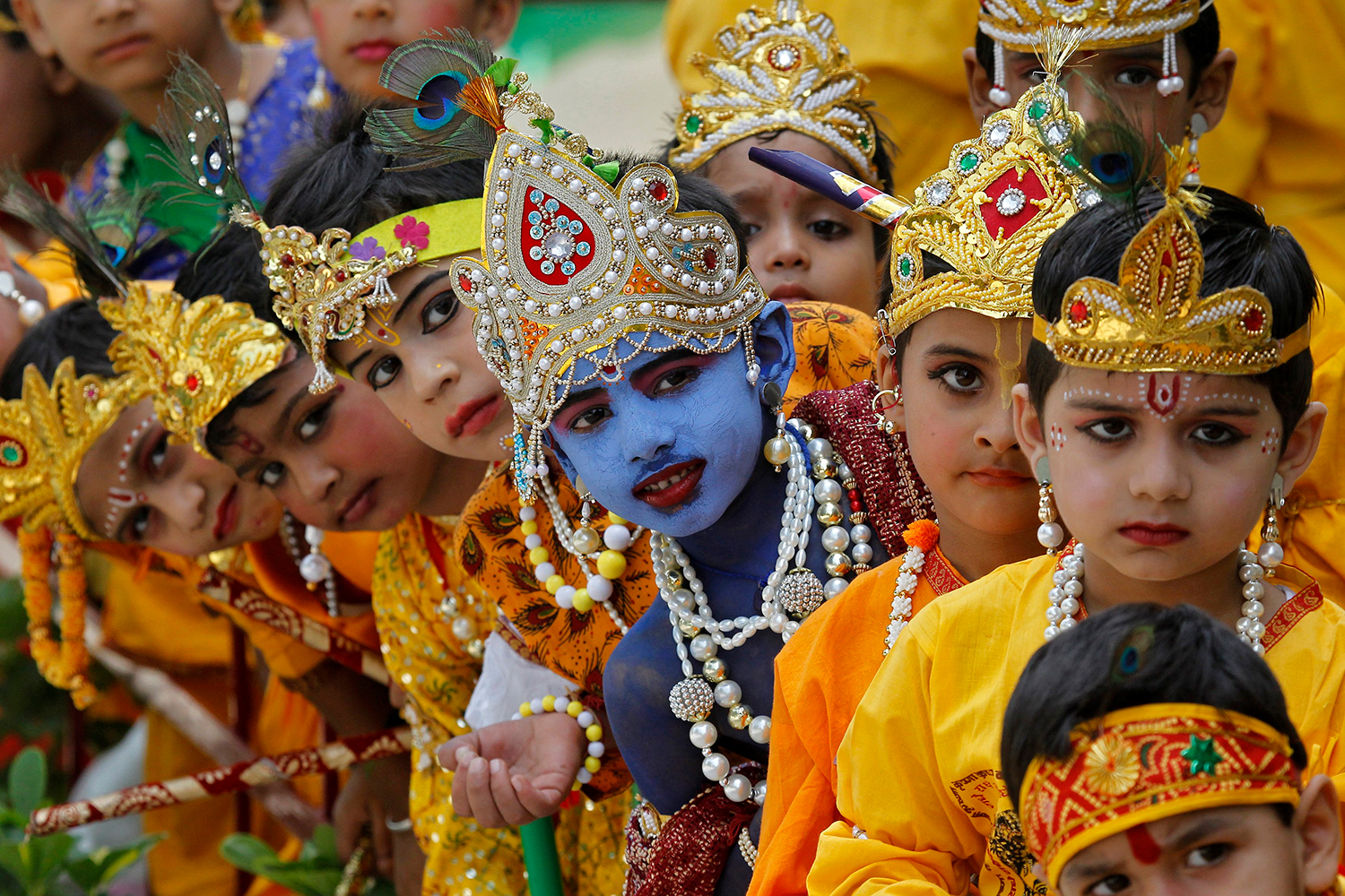 India celebra el nacimiento del dios Krishna