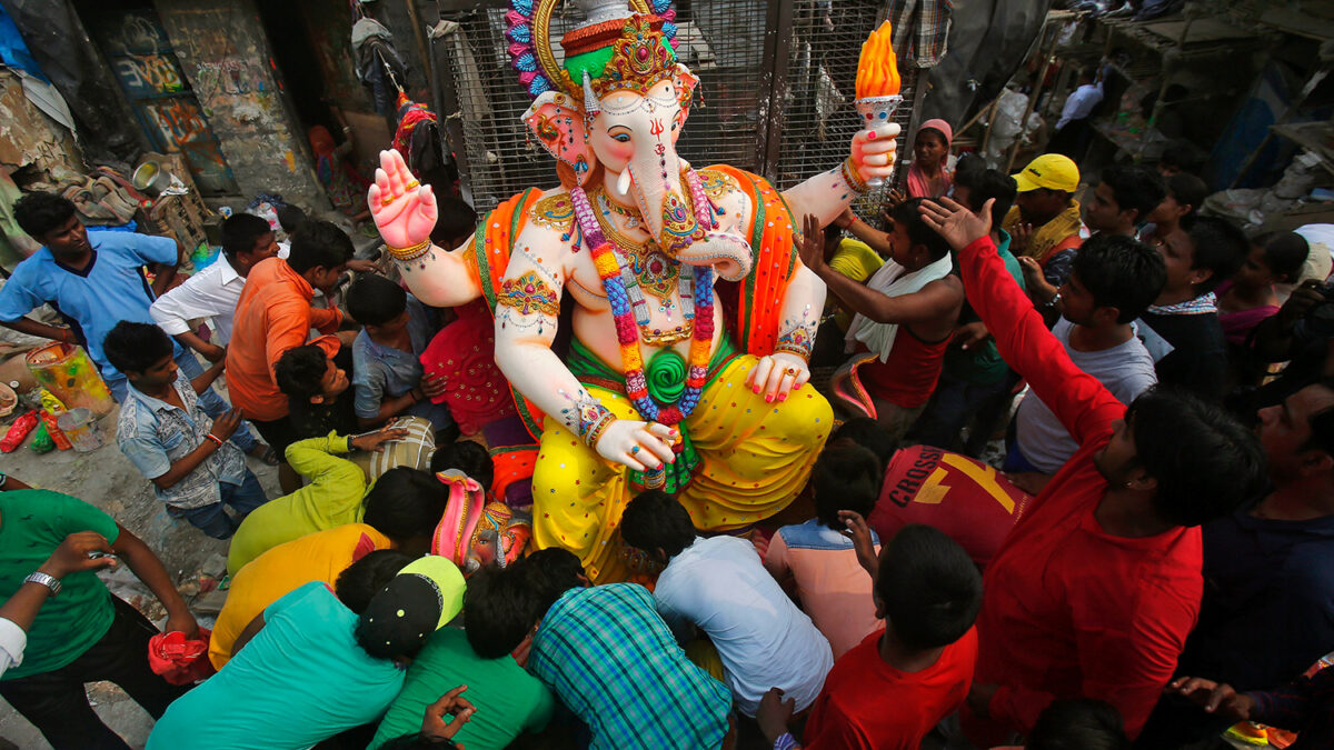 Comienza el Ganesh Chaturthi, el festival más importante de India