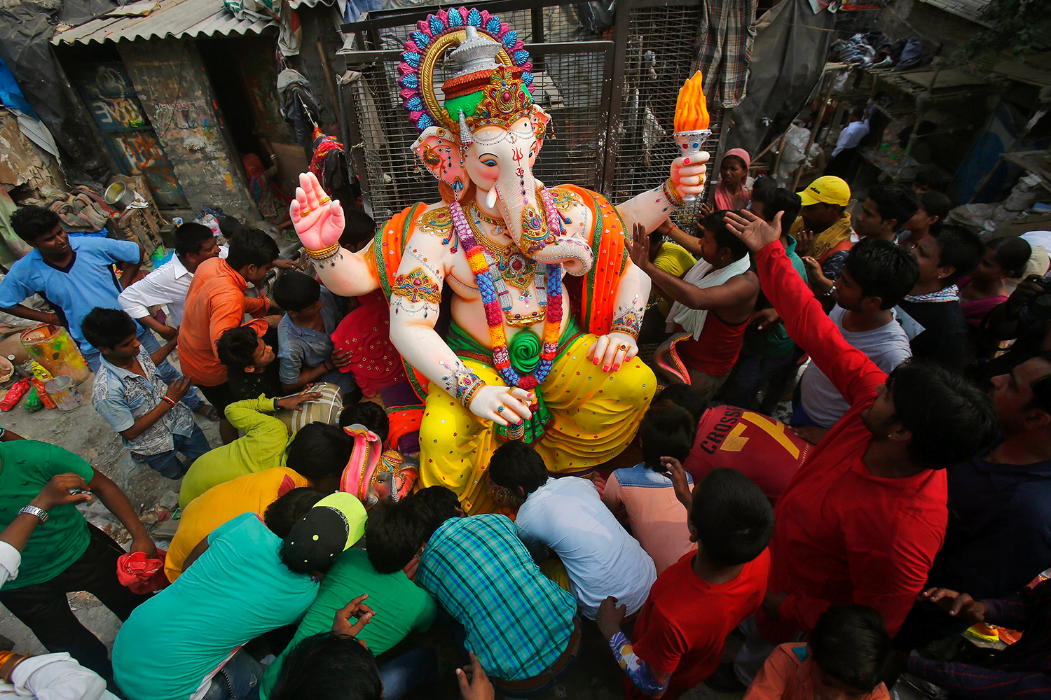 Comienza el Ganesh Chaturthi, el festival más importante de India