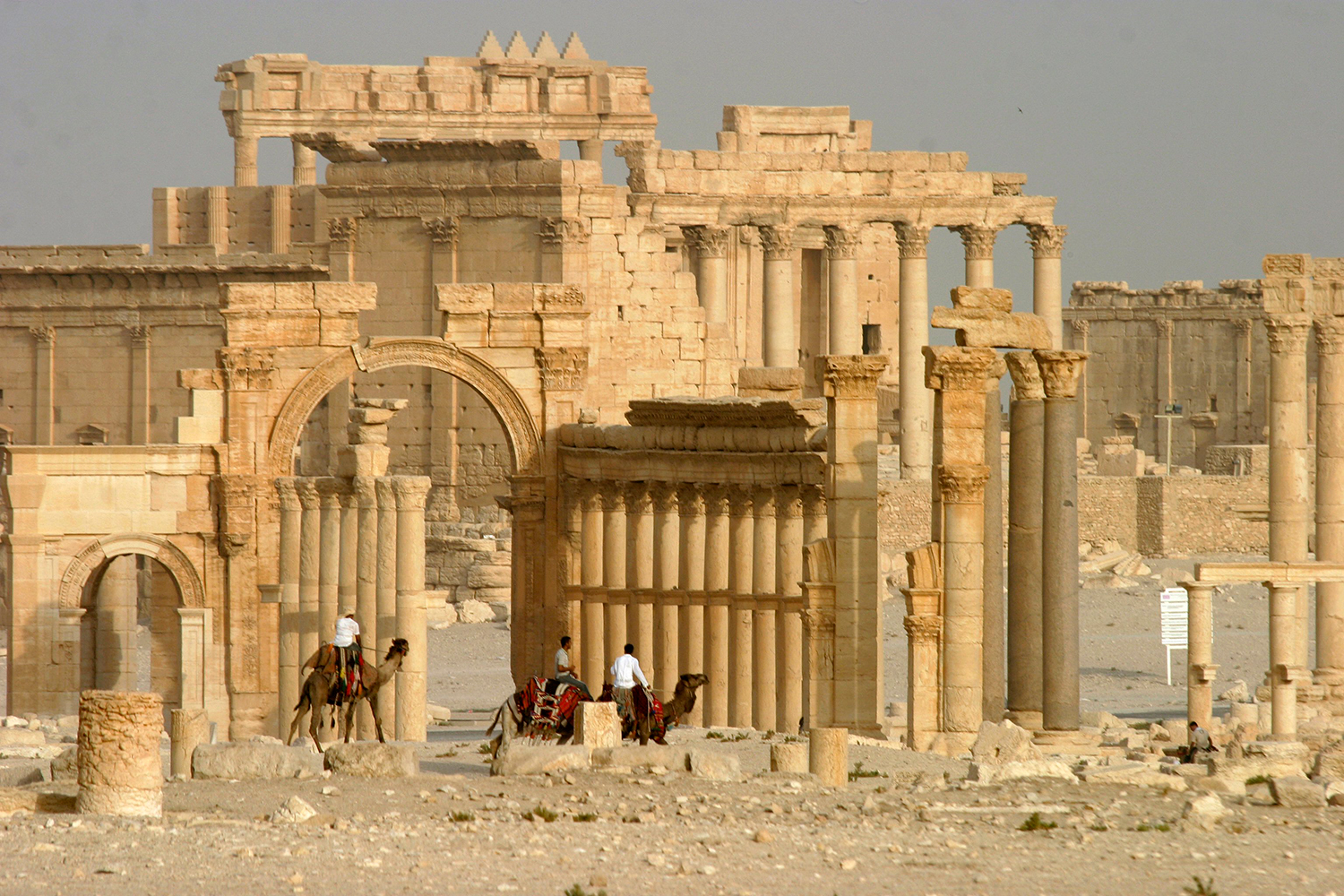 El Estado Islámico destruye tres tumbas torre en Palmira