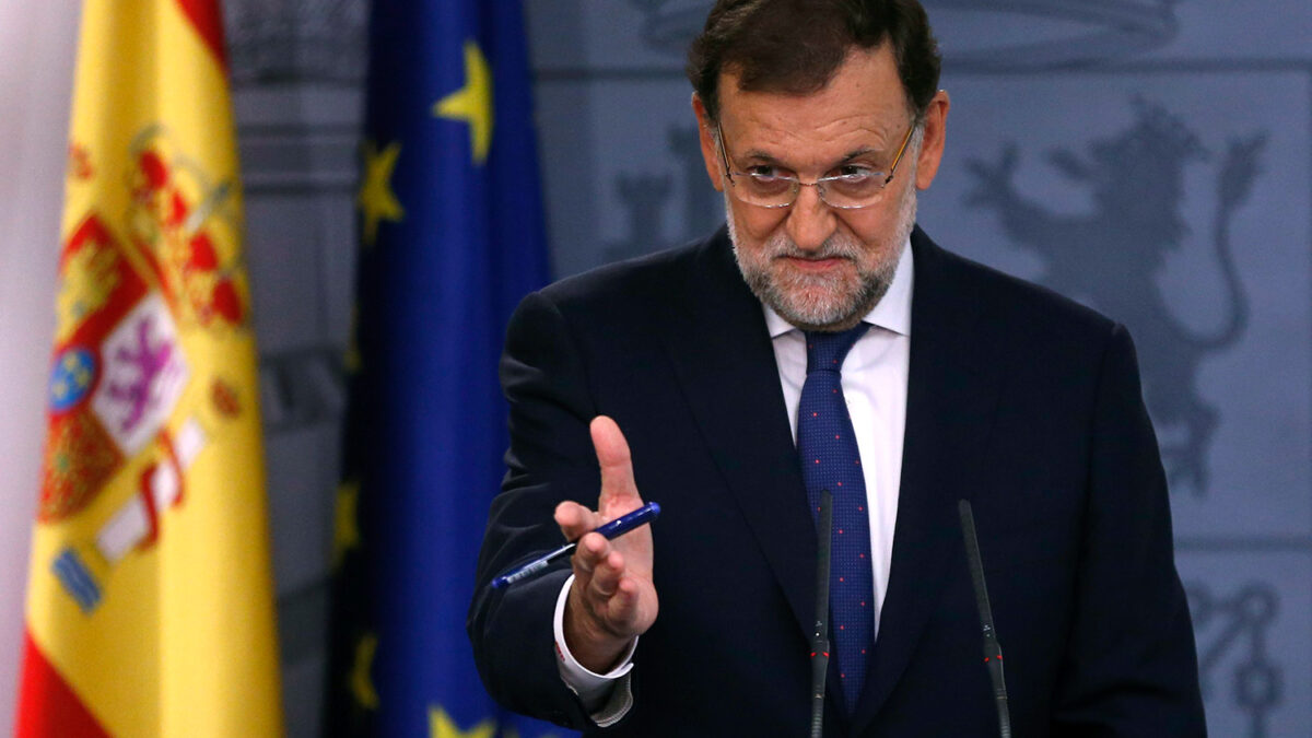 Rajoy: «Los partidarios de la ruptura no tienen el respaldo de la ley ni de las urnas»