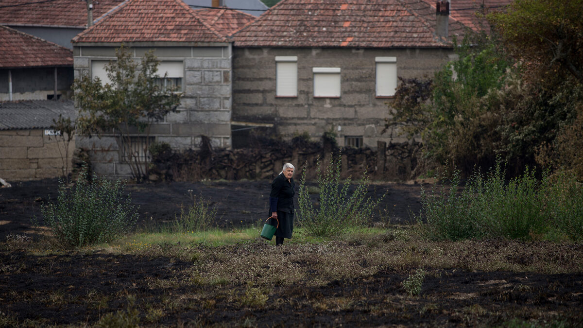 Una asociación ecologista ofrece 10000 euros a quien identifique al autor del incendio de Cualedro