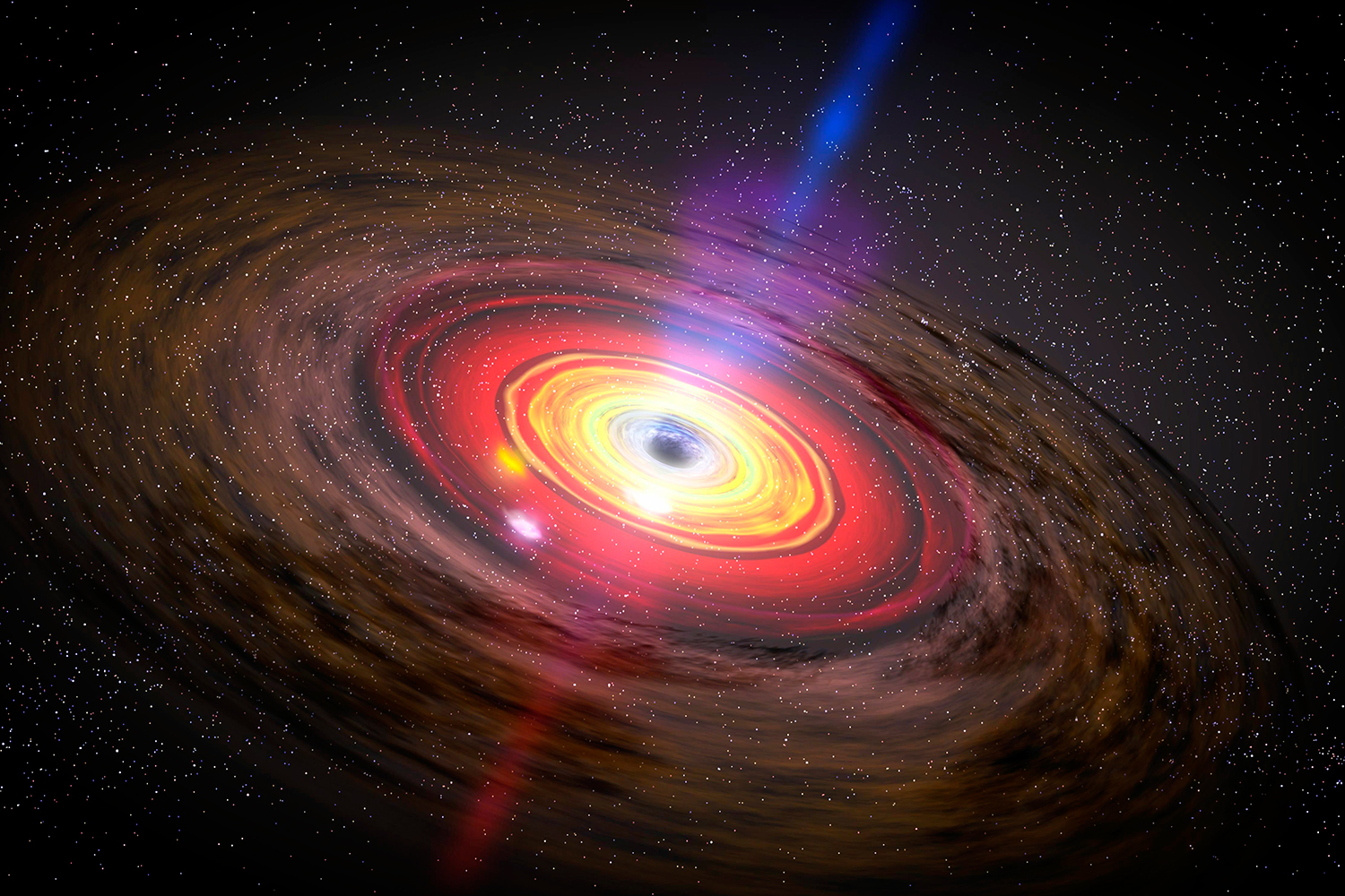Descubren un agujero negro 30 veces más grande de lo que se creía posible