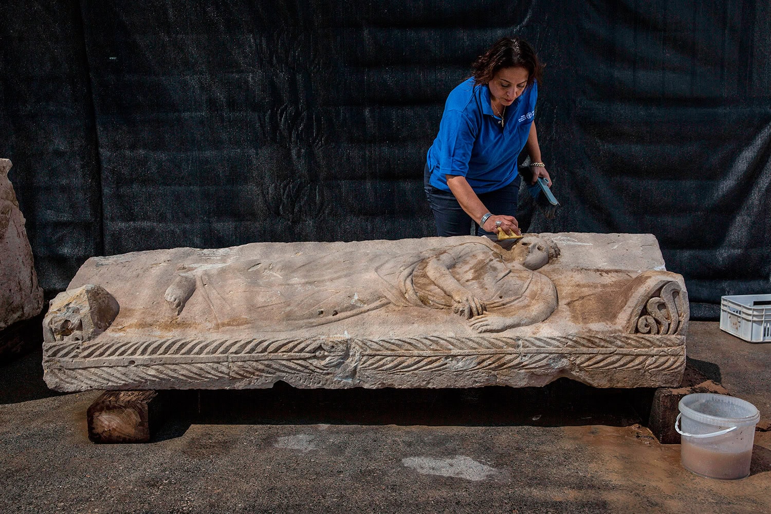 Israel descubre un sarcófago de más de 1.800 años