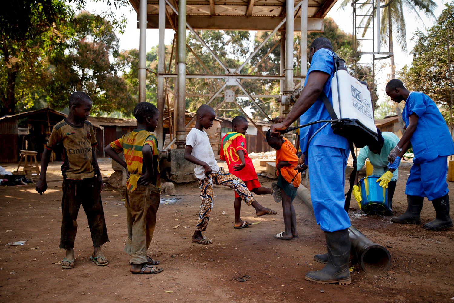 Una semana sin ébola en África