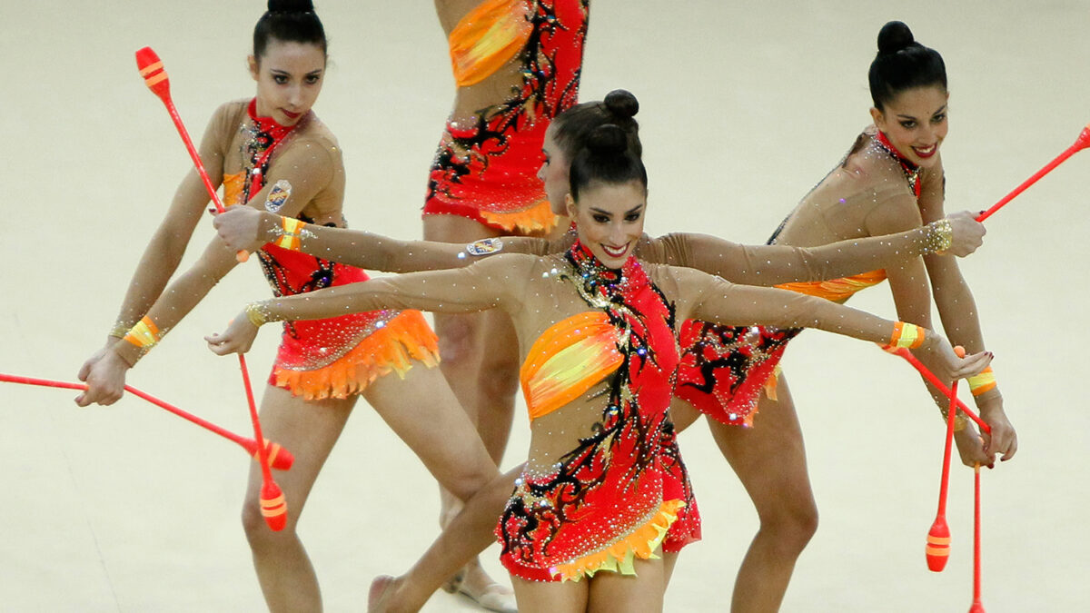 El equipo español de gimnasia rítmica protagonizará el anuncio navideño de Freixenet